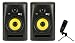 Package: (2) KRK Rokit Series Rp6g2-na Active Studio Monitor Speakers with 6 Glass Aramid Composite Woofer + Audio Technica At2020 USB Cardioid Studio Condenser Microphone System with USB