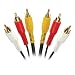 APM - Cordon Camescope 3 Rca M / 3 Rca M ( 2 Audio + 1 Video 75 Ohms ) - 3,00 M - Gold