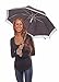Black and White and Polka Dots All Over Parasol Umbrella