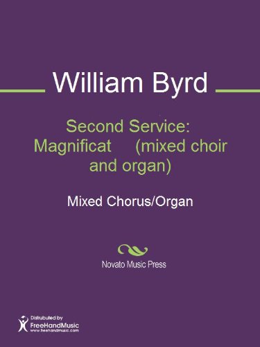 Second Service:  Magnificat     (mixed choir and organ) Sheet Music