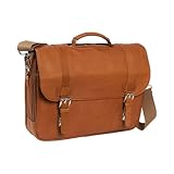 Kenneth Cole Reaction Business and Luggage Columbian Leather Flapover Computer Case