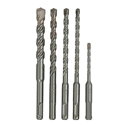 Hitachi 725611 SDS4 Five-Piece Plus Drill Bit Set