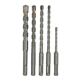 Hitachi 725611 SDS4 Five-Piece Plus Drill Bit Set by Hitachi