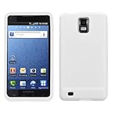 Solid White Silicone Skin Gel Cover Case For Samsung Infuse 4G