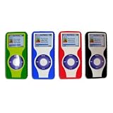 1st Gen. Two Tone iPod Nano 1G Silicone Skin Cases w/ Armband and Screen Protector for 1GB, 2GB, 4GB