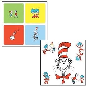 Dr. Seuss The Cat In The Hat Wall Sticker Set by Dr. Seuss