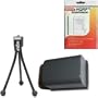 HQRP Extended Battery Pack for Canon Elura 40MC/50/60/65/70/80/85/90 and Optura 30/40/400/50/500/60/600 Camcorders plus HQRP Screen Protector & Mini Tripod