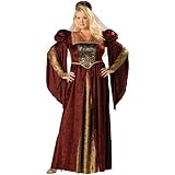 Deluxe Plus Size Renaissance Maiden Costume - 2X