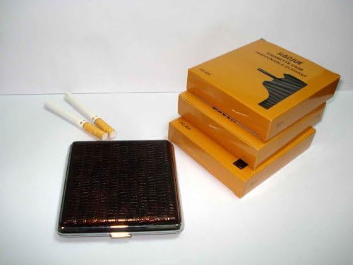 Cigarette Carrying Case Holder 20 Pack- Beautiful Case (FREE BIO ENERGY CARD WITH YOUR CASE)
