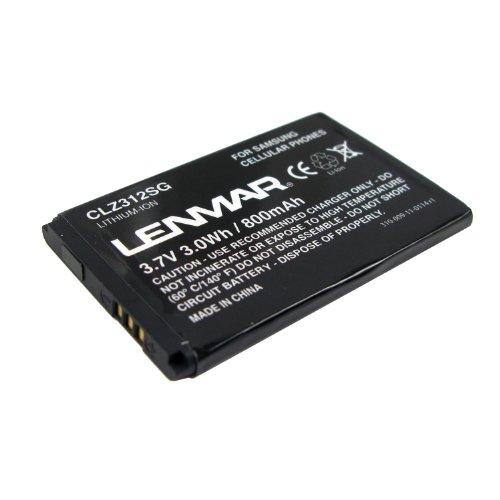 Lenmar Cellular Phone Battery for Samsung SGH T539 Beat and SGH T459 Gravity