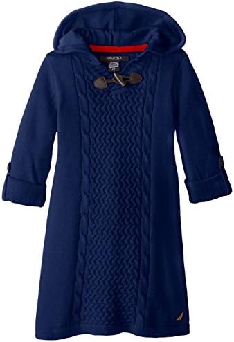 Nautica Little Girls' Woven Sweater Dress