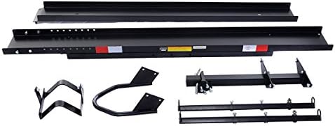 Kissemoji 600 LBS Bike Motorcycle Truck Pick Up Hauler Hitch Rack Trailer Cargo Ramp