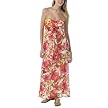 Juniors' Xhilaration® Floral Print Maxi Dress - Yellow/Orange