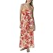 Juniors' Xhilaration® Floral Print Maxi Dress - Yellow/Orange