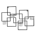 Metal Grid Sconce