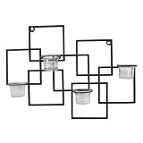 Metal Grid Sconce