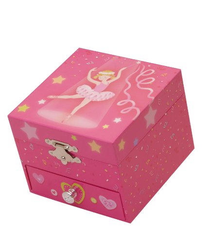 Musicboxworld Jewellery Box Ballerina Playing 