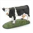 Porcelain Cow Figurine