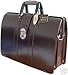 Burgundy Mancini Lawyer/doctor Leather Briefcase Laptop