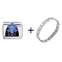 Emt Symbol Italian Charm Bracelet