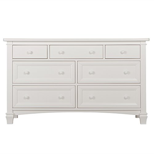 Evolur Fairbanks Double Dresser, Winter White