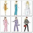 McCall's Patterns M6258 Fashion Clothes For 11-Inch Doll, One Size Only