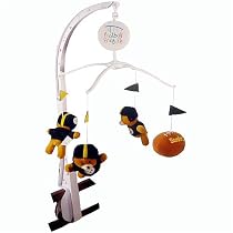 Distributoys Sports Team Crib Mobile - Pittsburgh Steelers