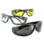 SPORTSTER Safety Goggles with Bifocal Reading and Sun Reading Lens Fit under a Helmet - Read while you work or play in the sun!