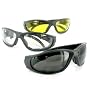SPORTSTER Safety Goggles with Bifocal Reading and Sun Reading Lens Fit under a Helmet - Read while you work or play in the sun!