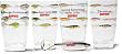 4pc Plastic Tumbler Set w/Bottle Opener Asst Lures - Rapala RGWPOLY4, Fishing Gifts