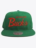 milwaukee bucks nba solid script snapback