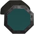 8 Player Octagonal Table top - Dark Green - 48 inch