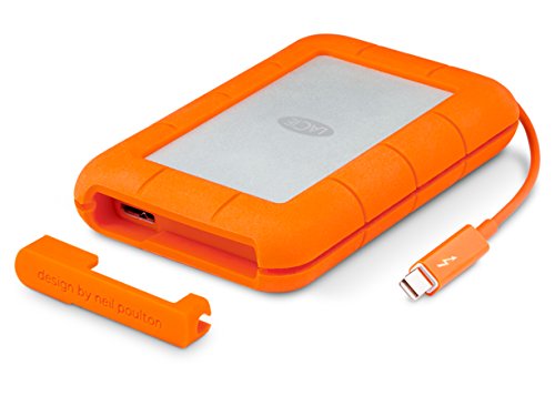 LaCie 2TB Rugged Thunderbolt External Hard Drive (USB 3.0)