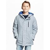 オールドネイビー OLD NAVY/ パターンスノーボードジャケット ホワイト アウタージャケット L【並行輸入】