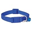 Savvy Tabby Nylon Cat Collar Nautical Blue