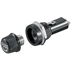 Wentronic Sicherungshalter f�r Gr��e 6,3x 32 Schraubverschlu�kappe