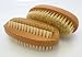 Pamper Your Soul ! 2 pcs/Set 100% Pure Boar Bristle Facial Brush,Beautiful Natural Wood w/100% Pure Boar Bristle, hand-Held Shaped w/ Pure Boar Bristle, Easy to Hold, 1.75"W x 4"L , Set 2 pcs,Super Saving The Most Elegant Facial Brush . image 2