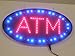 Animated Oval Shape LED Neon Light ATM Open Sign ATM S ATM