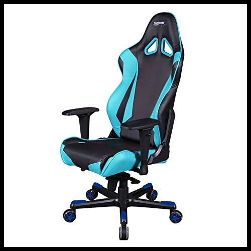Turismo Racing Ancona Series Gaming Chair Black and Blue Ergonomic Gaming Bucket Lumbar Support Executive Computer ...