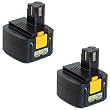 Panasonic 12 Volt 3.5Ah  Ni-MH 2-Pack Battery--Value Pack