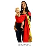 Organic Ring Sling in 'Sunshine Poppies' by Rockin' Baby