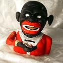 Cast Iron Jolly Man Bank