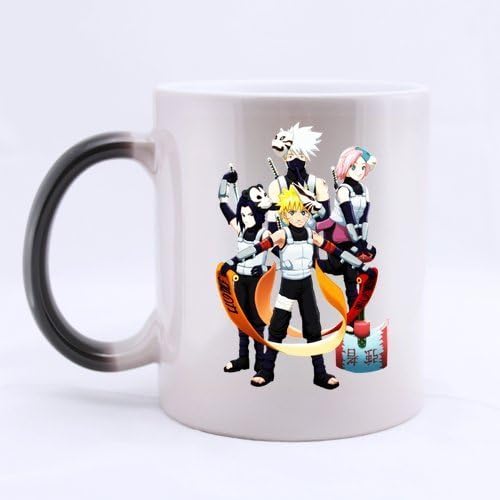 Japanese Cartoon Naruto Class 007 Customized Design Morphing Mug Coffee Mug Creative Milk Mug Personalized Tea Cup 11OZ