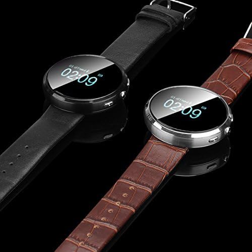 Atecher® Smart Watch Heart-rate Montitor IP67 Waterproof Remote Camera for Android Phone Samsung GALAXY Note 3/Samsung GALAXY S4 S5/Samsung GALAXY Grand 2/GALAXY S4/HTC One/Moto X/Nexus 5/Sony Xperia Z1/LG G2 Lumia1520 (Full Function) and Apple iPhone iphone(4/4S/5/5C/5S/6)(Part of the function)-Golden