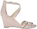 Nine West Women's Champayne Leather Wedge Sandal