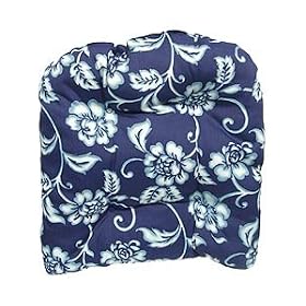 Wicker Patio Furniture Chair Cushion - Simone Indigo