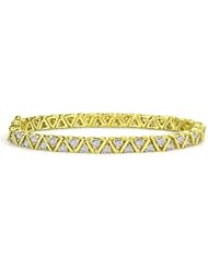 Diamond Zig-Zag Tennis Bracelet