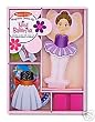 Nina Ballerina Magnetic Dress Up by Melissa and Doug