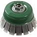 Hitachi 729230 4-Inch Crimped Carbon Steel Wire Cup Brush with Guard