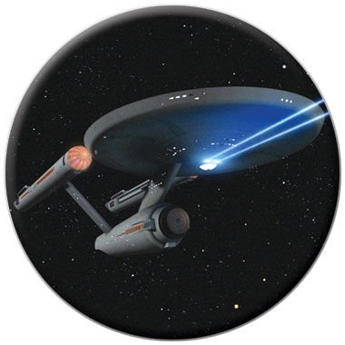  Star Trek Enterprise Space Button 81425